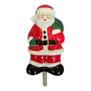 Nora Fleming Mini Santa Claus Retired Version No Glasses